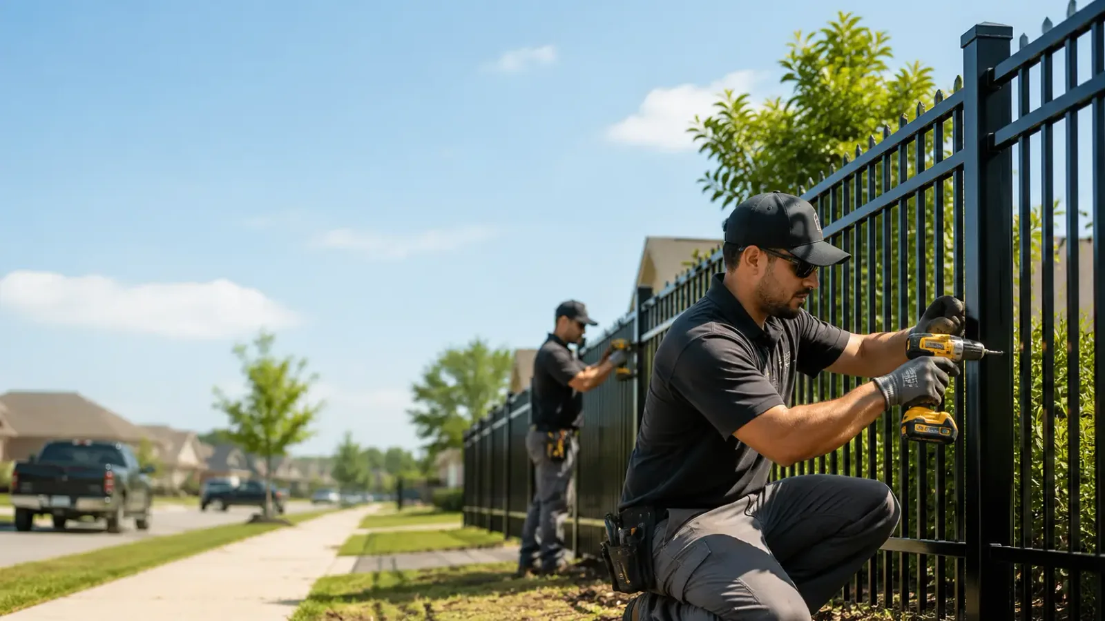 Metal Fence Installation in Biggers, AR